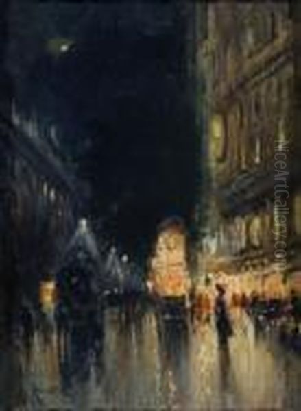 Parigi, Vita Notturna In Strada - view 1