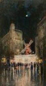 Parigi - Moulin Rouge by Oscar Ricciardi