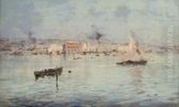 A Summer Day Off A Mediterranean Port - view 1