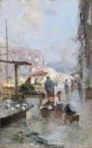 Napoli, Al Mercato by Oscar Ricciardi