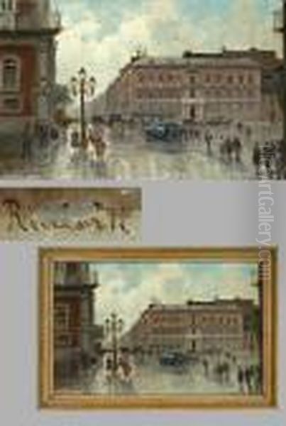 Teilansicht Von Neapel Mit Dem Palazzo Reale - view 1