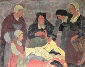 The Fabric Seller, c.1898 by Paul Serusier