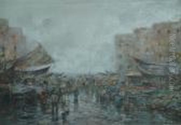 "scena Di Mercato Napoletano" 1930 Ca - view 1