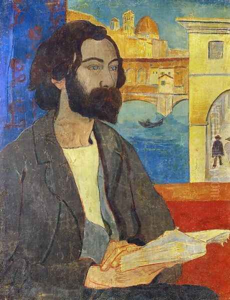 Portrait of Emile Bernard at Florence - view 1