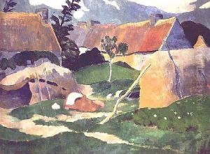 Unidentified Landscape by Paul Serusier