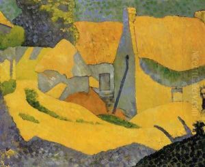 Yellow Farm at Pouldu by Paul Serusier