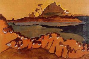 The Ile de la Douane, the Mouthe of the Trieux River by Paul Serusier