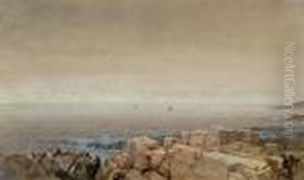 Rocks At Nahant - view 1