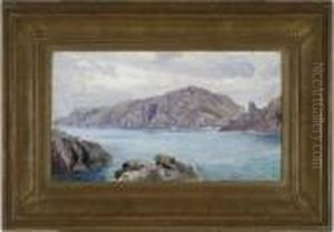 Seaside With Cliffs by William Trost Richards