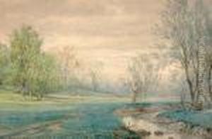 Early Spring, Germantown by William Trost Richards