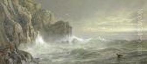 The Coast Of Cornwall by William Trost Richards