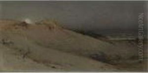 Moonrise Over The Dune by William Trost Richards