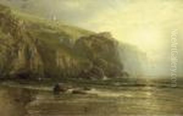 Sunset Along The Coast Of Cornwall - view 1