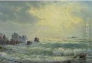 Sunrise At The Shore by William Trost Richards
