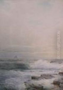 Sailboats And Sea by William Trost Richards