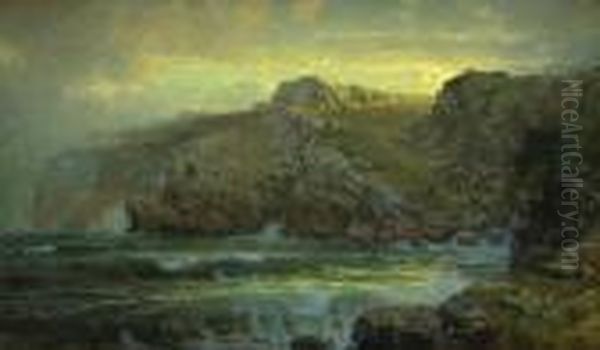 ''conanicut Island From Gray Cliff, Newport, R.i.'' - view 1