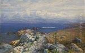 Rocky Shoreline, Rhode Island by William Trost Richards