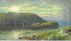 The Harbor At Monhegan by William Trost Richards