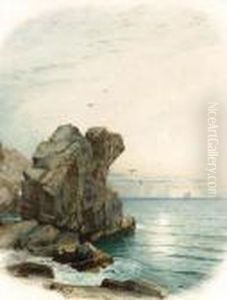 Pulpit Rock, Nahant by William Trost Richards