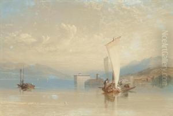 Shipping On A Calm Day, Lake Maggiore - view 1