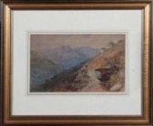 A Hillside In The Highlands by Thomas Miles Richardson