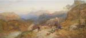 Environs Of Girghenti From The Banks Of The River Drago