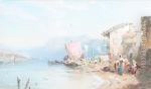 Italian Lake Scene Italian Lake Scene