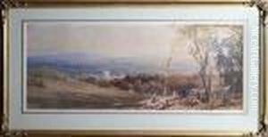 Naworth Castle, Cumberland by Thomas Miles Richardson