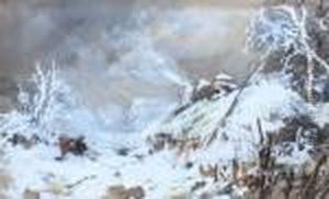 Snow Scene by Thomas Miles Richardson