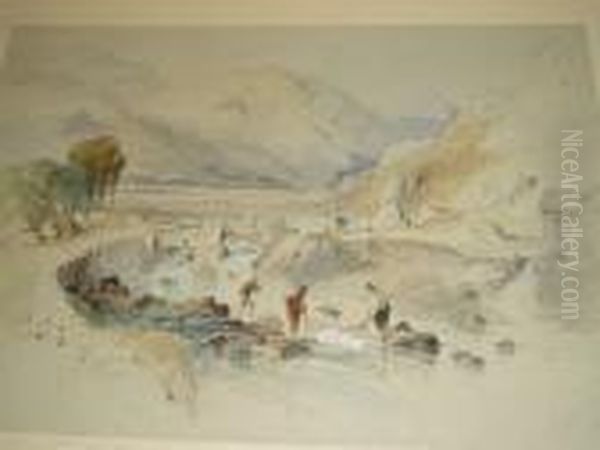 Fishing On The River - view 1