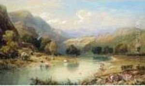 A Highland Idyll by Thomas Miles Richardson