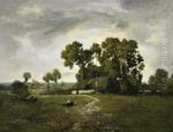 Landscape With Farm House - view 1