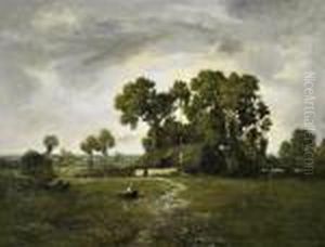 Landscape With Farm House