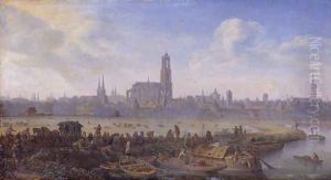 View of Utrecht, 1664 by Herman Saftleven
