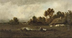 Near Barbizon: By A Farm