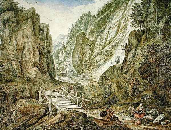 Mountainous landscape, 1681 - view 1