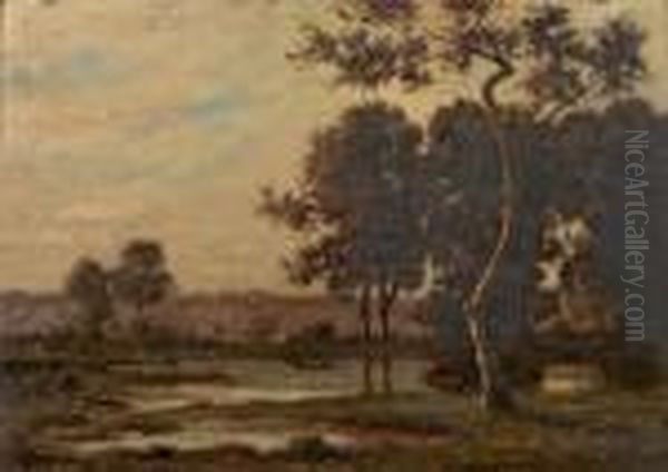 La Mare En Lisiere De Foret Toile - view 1