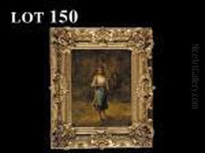 Jeune Fille En Foret