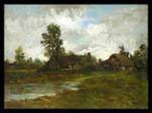 Bauerngehoft Am Weiher by Leon Richet