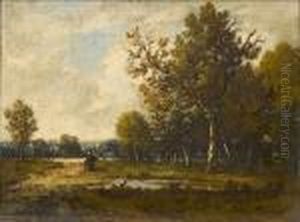 Paysage by Leon Richet