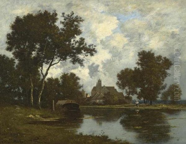 Landscape With Pond. - view 1
