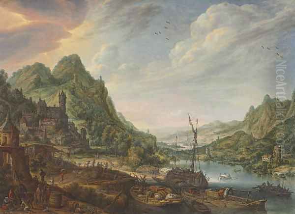 A view of the Rhine - view 1