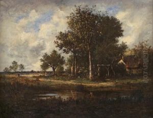 Cottage By A Pond