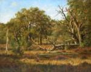 Forest Interior by Leon Richet