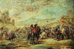 The Cavalry Charge by Francesco Simonini