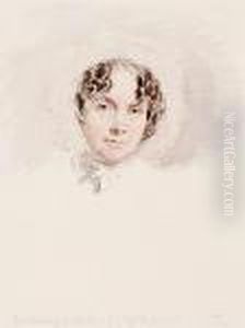 Portrait Of Mrs. Marryat, Mother Of Captainmarryat