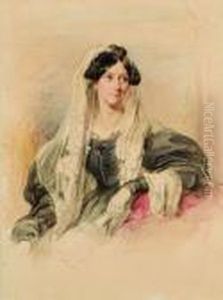 Portrait Of Mrs. Charles Cholmondely Portrait Of Mrs. Charles Cholmondely