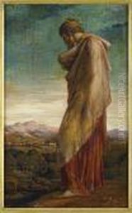 St John At Patmos by George Richmond