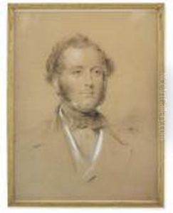 Portrait Of Gentleman by George Richmond