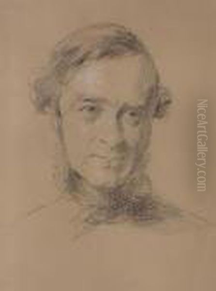 Portrait Of A Gentleman, Head Study - view 1